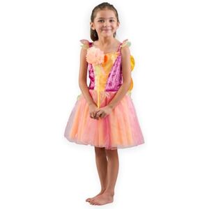 PRETEND TO BEE Pink Flower Fairy Dress Up Costume for Kids, Includes Dress, Wings and Wand, 5-7 Years PRETEND TO BEE Pink Flower Fairy Dress Up Costume for Kids, Includes Dress, Wings and Wand, 5-7 Years