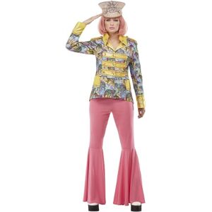 Smiffys Carnival Jacket, Blue & Yellow with Animal Print Design & Gold Trim, Party & Carnival Fancy Dress, Adult Dress Up Costumes Smiffys Carnival Jacket, Blue & Yellow with Animal Print Design & Gold Trim, Party & Carnival Fancy Dress, Adult Dress Up Costumes