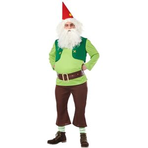 Boland 84033 Adult Gnome Perky Costume, Multicoloured, M-L Boland 84033 Adult Gnome Perky Costume, Multicoloured, M-L