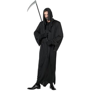 WILBERS & WILBERS Erwachsenenkostüm Sensenmann Adult Grim Reaper Costume, Solid, Black, 60 (EU) WILBERS & WILBERS Erwachsenenkostüm Sensenmann Adult Grim Reaper Costume, Solid, Black, 60 (EU)