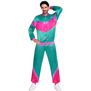 amscan 9906980 Adult Mens Jogging Suit Costume Size Large, Multi-Coloured amscan 9906980 Adult Mens Jogging Suit Costume Size Large, Multi-Coloured