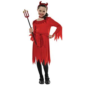 amscan (PKT) (997485) Child Girls Lil Devil Costume (8-10yr) amscan (PKT) (997485) Child Girls Lil Devil Costume (8-10yr)
