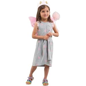 PRETEND TO BEE Pink Velvet Wing Set, Dress Up Costume for Kids, Wing Set, Wand and Crown, 3+ Years PRETEND TO BEE Pink Velvet Wing Set, Dress Up Costume for Kids, Wing Set, Wand and Crown, 3+ Years