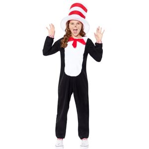 amscan 9904195 Kids Dr Seuss The Cat in the Hat Jumpsuit World Book Day Fancy Dress Costume Age: 6-8 Yrs amscan 9904195 Kids Dr Seuss The Cat in the Hat Jumpsuit World Book Day Fancy Dress Costume Age: 6-8 Yrs