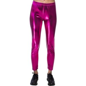 Boland Metallic leggings for carnival, festival, theme party or everyday life, shiny stretch trousers for fancy dress costumes, 80s Boland Metallic leggings for carnival, festival, theme party or everyday life, shiny stretch trousers for fancy dress costumes, 80s