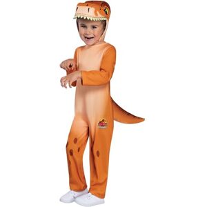 Rubies Official Jurassic World Toddler T-Rex Costume, Kids Fancy Dress Size 1-2 Years Halloween Rubies Official Jurassic World Toddler T-Rex Costume, Kids Fancy Dress Size 1-2 Years Halloween