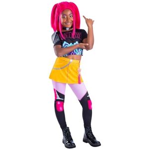 Rubies Official Netflix K-Pop Demon Hunters Mira Child Costume, Kids Fancy Dress, Size Age 7-8 Years Rubies Official Netflix K-Pop Demon Hunters Mira Child Costume, Kids Fancy Dress, Size Age 7-8 Years