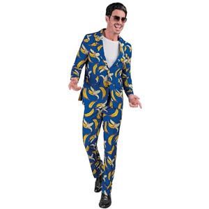 W WIDMANN MILANO Party Fashion Widmann 41172 Costume Party Fashion Suit Pattern, Blue-Banana, M W WIDMANN MILANO Party Fashion Widmann 41172 Costume Party Fashion Suit Pattern, Blue-Banana, M