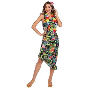 amscan 9908715 Adult Ladies Black Hawaiian Dress Costume (UK Dress 16-18) amscan 9908715 Adult Ladies Black Hawaiian Dress Costume (UK Dress 16-18)