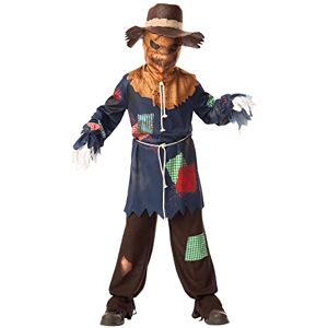 Rubies Bristol Novelty 700894L000 Sinister Scarecrow Child Costume Kids Fancy Dress, Boys, Girls, Multi, 7-8 Years Halloween Halloween Rubies Bristol Novelty 700894L000 Sinister Scarecrow Child Costume Kids Fancy Dress, Boys, Girls, Multi, 7-8 Years Halloween Halloween