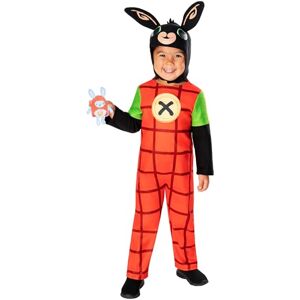 Rubies Official Bing Deluxe Child Costume, Kids Fancy Dress, Size Ages 12-24 months Halloween Rubies Official Bing Deluxe Child Costume, Kids Fancy Dress, Size Ages 12-24 months Halloween