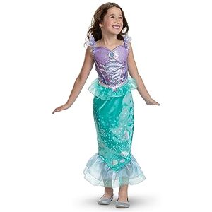 Disney 156029M-EU 100th Anniversary Ariel Classic (Eu) Fancy Dress, XS (3T-4T), 3-4 Years Disney 156029M-EU 100th Anniversary Ariel Classic (Eu) Fancy Dress, XS (3T-4T), 3-4 Years