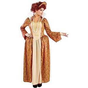 Fun Shack Womens Gold Tudor Costume Adults Historical Queen Dress Princess Gown, M, Tudor Gown Gold Fun Shack Womens Gold Tudor Costume Adults Historical Queen Dress Princess Gown, M, Tudor Gown Gold