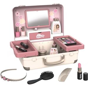 Smoby My Beauty Vanity Hairdressing, Nail Salon, Makeup Set Easy to Carry Retractable Shelves 13 Accessories From 3 Years Old Made in France Smoby My Beauty Vanity Hairdressing, Nail Salon, Makeup Set Easy to Carry Retractable Shelves 13 Accessories From 3 Years Old Made in France