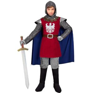 W WIDMANN MILANO Party Fashion 08409 Costume Da Cavaliere Per Bambini Kids Knight, Multi-Coloured, 104 W WIDMANN MILANO Party Fashion 08409 Costume Da Cavaliere Per Bambini Kids Knight, Multi-Coloured, 104
