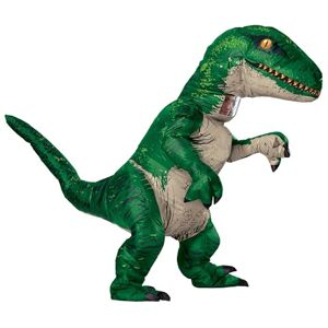 Rubies Official Jurassic World Fallen Kingdom, Velociraptor Inflatable Dinosaur Costume, Adults One Size, Multicolour, 820883 Rubies Official Jurassic World Fallen Kingdom, Velociraptor Inflatable Dinosaur Costume, Adults One Size, Multicolour, 820883