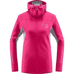 Haglöfs HAGLOFS 605255_4UG L.I.M MID COMP HOOD WOMEN Jacket Women's ULTRA PINK/CONCRETE Size L Haglöfs HAGLOFS 605255_4UG L.I.M MID COMP HOOD WOMEN Jacket Women's ULTRA PINK/CONCRETE Size L
