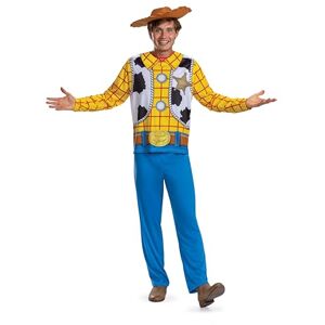 Disguise 158449C-EU Woody Basic Plus Adult (Eu) Toy Story Fancy Dress, Men, Multi, XXL (50-52) Disguise 158449C-EU Woody Basic Plus Adult (Eu) Toy Story Fancy Dress, Men, Multi, XXL (50-52)
