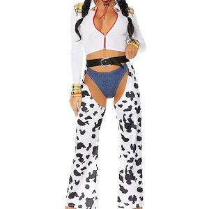 Forplay 551562 Keep It Light Cowgirl Costume Adult Sized, Multicolor, S/M Forplay 551562 Keep It Light Cowgirl Costume Adult Sized, Multicolor, S/M
