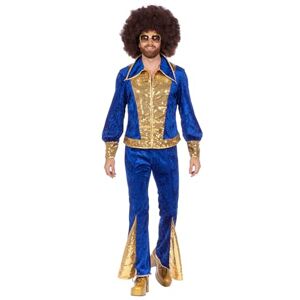 WILBERS & WILBERS 5854 Luxury Disco Costume for Men, 70s Outfit, for Carnival, Festival, Theme Party WILBERS & WILBERS 5854 Luxury Disco Costume for Men, 70s Outfit, for Carnival, Festival, Theme Party