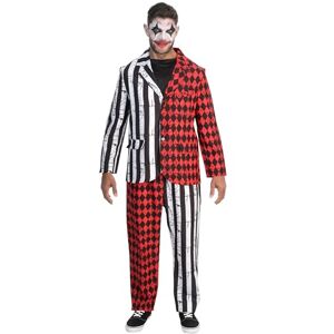 Chaks H4283M Kostüm Joker Costume, Multicoloured, M Chaks H4283M Kostüm Joker Costume, Multicoloured, M