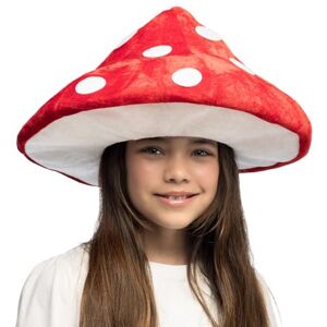 Boland 99953 Plush Mushroom Hat Headpiece for Festival, Carnival and Theme Party Boland 99953 Plush Mushroom Hat Headpiece for Festival, Carnival and Theme Party
