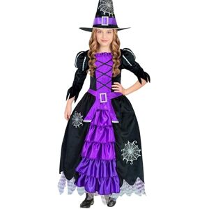 W WIDMANN MILANO Party Fashion 24925 Kinderkostüm Hexe Children's Witch Costume, Purple, 116 (EU) W WIDMANN MILANO Party Fashion 24925 Kinderkostüm Hexe Children's Witch Costume, Purple, 116 (EU)