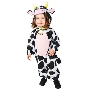 amscan 9916826 Baby World Book Day Cow Hooded Jumpsuit Fancy Dress Costume Age: 18-24m, Unisex Children, Cartoon, Multi, 18-24 Months amscan 9916826 Baby World Book Day Cow Hooded Jumpsuit Fancy Dress Costume Age: 18-24m, Unisex Children, Cartoon, Multi, 18-24 Months