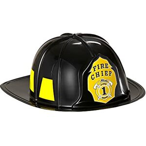 W WIDMANN MILANO Party Fashion Firefighter Hat Unisex Adult, German, Professions, Carnival, Theme Parties, Black W WIDMANN MILANO Party Fashion Firefighter Hat Unisex Adult, German, Professions, Carnival, Theme Parties, Black