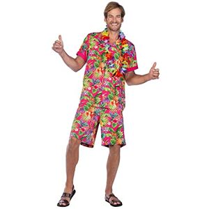 amscan 9908731 Adult Mens Hawaiianan Pink Costume Set (Plus Size) amscan 9908731 Adult Mens Hawaiianan Pink Costume Set (Plus Size)