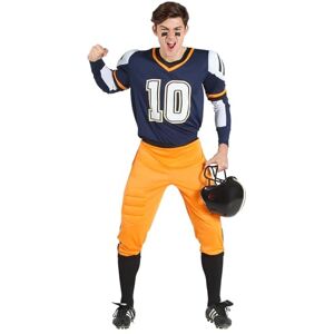 Boland 84442 Player Adult American Football Costume, Multicoloured, S Boland 84442 Player Adult American Football Costume, Multicoloured, S