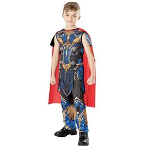 Rubies Official Marvel Thor: Love and Thunder Thor Classic Child Costume, Kids Fancy Dress, Age 7-8 years Halloween Halloween Rubies Official Marvel Thor: Love and Thunder Thor Classic Child Costume, Kids Fancy Dress, Age 7-8 years Halloween Halloween