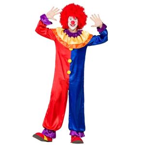 Boland 84028 Adult Clown Zeppy Costume, Multicoloured, XL Boland 84028 Adult Clown Zeppy Costume, Multicoloured, XL
