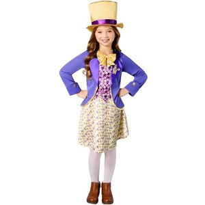 Rubies Official WB Willy Wonka Girls Costume, Kids Fancy Dress, Size Age 5-6 Halloween Rubies Official WB Willy Wonka Girls Costume, Kids Fancy Dress, Size Age 5-6 Halloween