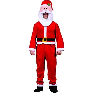 Dress Up America Santa Claus Costume for Adults Christmas Santa Mascot for Men and Women Red Santa Dress-Up set Dress Up America Santa Claus Costume for Adults Christmas Santa Mascot for Men and Women Red Santa Dress-Up set
