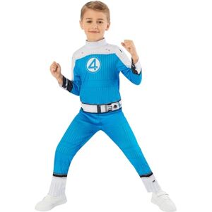 Rubies Official Fantastic Four, Human Torch Costume Child Costume, Kids Fancy Dress, Size Age 9-10 Years Rubies Official Fantastic Four, Human Torch Costume Child Costume, Kids Fancy Dress, Size Age 9-10 Years