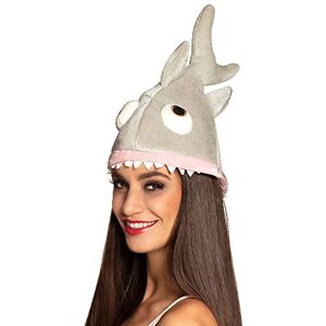 Boland 99951 Shark Hat for Adults, One Size, Grey, Fish, Underwater World, Headwear, Accessory, Theme Party, Carnival Boland 99951 Shark Hat for Adults, One Size, Grey, Fish, Underwater World, Headwear, Accessory, Theme Party, Carnival