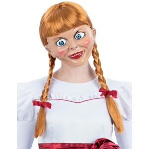 Smiffys Annabelle Long Plaited Auburn Wig with Ribbons, Adult, Officially Licensed Annabelle Doll, Ideal for Completing Detailed Halloween and Fancy Dress Outfits Smiffys Annabelle Long Plaited Auburn Wig with Ribbons, Adult, Officially Licensed Annabelle Doll, Ideal for Completing Detailed Halloween and Fancy Dress Outfits