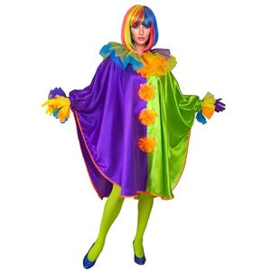 W WIDMANN MILANO Party Fashion Colorful Poncho, Clown Costume, Colourful Fancy Dress for Carnival, Halloween and Party W WIDMANN MILANO Party Fashion Colorful Poncho, Clown Costume, Colourful Fancy Dress for Carnival, Halloween and Party