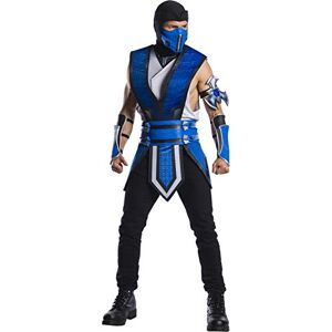 Rubies Men's Mortal Kombat 11 Sub Zero Costume Adult Sized, Shown, Default Rubies Men's Mortal Kombat 11 Sub Zero Costume Adult Sized, Shown, Default