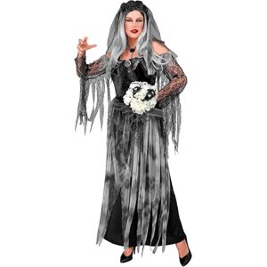 W WIDMANN MILANO Party Fashion 25262 Kostüm Toten Braut Costume Dead Bride, Black/Grey, M W WIDMANN MILANO Party Fashion 25262 Kostüm Toten Braut Costume Dead Bride, Black/Grey, M