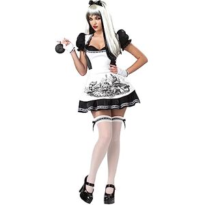 California Costumes Sexy Dark Alice Costume, White, S California Costumes Sexy Dark Alice Costume, White, S