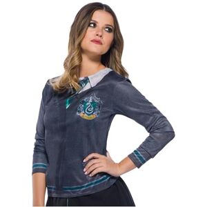 Rubies Official Harry Potter Slytherin Costume Skirt and Top Bundle, Adult Fancy Dress Up, Size NS and Large Halloween Rubies Official Harry Potter Slytherin Costume Skirt and Top Bundle, Adult Fancy Dress Up, Size NS and Large Halloween