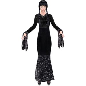 W WIDMANN MILANO Party Fashion WIDMANN 60652 Dark Girl Costume for Adult Woman, Gothic, Horror, Fairytales, Halloween, Carnival, Size M W WIDMANN MILANO Party Fashion WIDMANN 60652 Dark Girl Costume for Adult Woman, Gothic, Horror, Fairytales, Halloween, Carnival, Size M