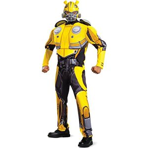 Disguise 12546D Bumblebee Movie Classic Muscle Adult Costume Sized, Cartoon, Yellow, L/XL (42-46) Disguise 12546D Bumblebee Movie Classic Muscle Adult Costume Sized, Cartoon, Yellow, L/XL (42-46)