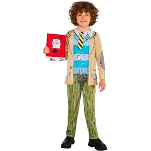 Rubies Official David Walliams Bertie Blunder Costume, Kids Fancy Dress, Size 11-13 Years Halloween Rubies Official David Walliams Bertie Blunder Costume, Kids Fancy Dress, Size 11-13 Years Halloween