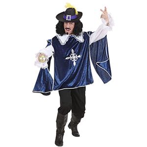 W WIDMANN MILANO Party Fashion Musketeer Blue Costume Extra Large for Medieval Middle Ages Fancy Dress W WIDMANN MILANO Party Fashion Musketeer Blue Costume Extra Large for Medieval Middle Ages Fancy Dress