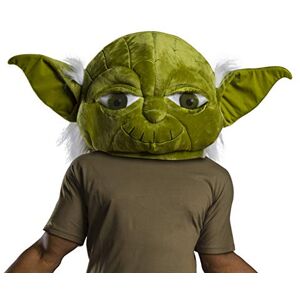 Rubies STAR WARS Rubie's Classic Plush Oversized Yoda Head Mask Adult Costume, Multi, One Size Rubies STAR WARS Rubie's Classic Plush Oversized Yoda Head Mask Adult Costume, Multi, One Size