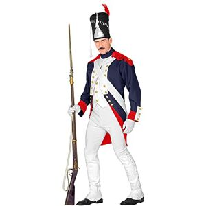 W WIDMANN MILANO Party Fashion Mens Grenadier De La Garde Costume Small UK 38/40" for Military Army War Fancy Dress W WIDMANN MILANO Party Fashion Mens Grenadier De La Garde Costume Small UK 38/40" for Military Army War Fancy Dress