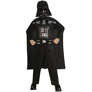 Star Wars Rubies Darth Vader Opp Costume for Boys or Girls, Black Printed Jumpsuit with Enclosed Cape and Mask, Official Halloween Costume, Christmas, Carnival and Birthday Star Wars Rubies Darth Vader Opp Costume for Boys or Girls, Black Printed Jumpsuit with Enclosed Cape and Mask, Official Halloween Costume, Christmas, Carnival and Birthday